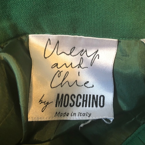 MINT Vintage Moschino Hand Made decal skirt - Picture 6 of 8